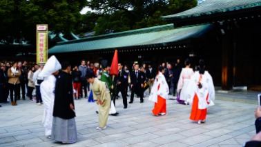 Shinto wedding - Meiji Shrine